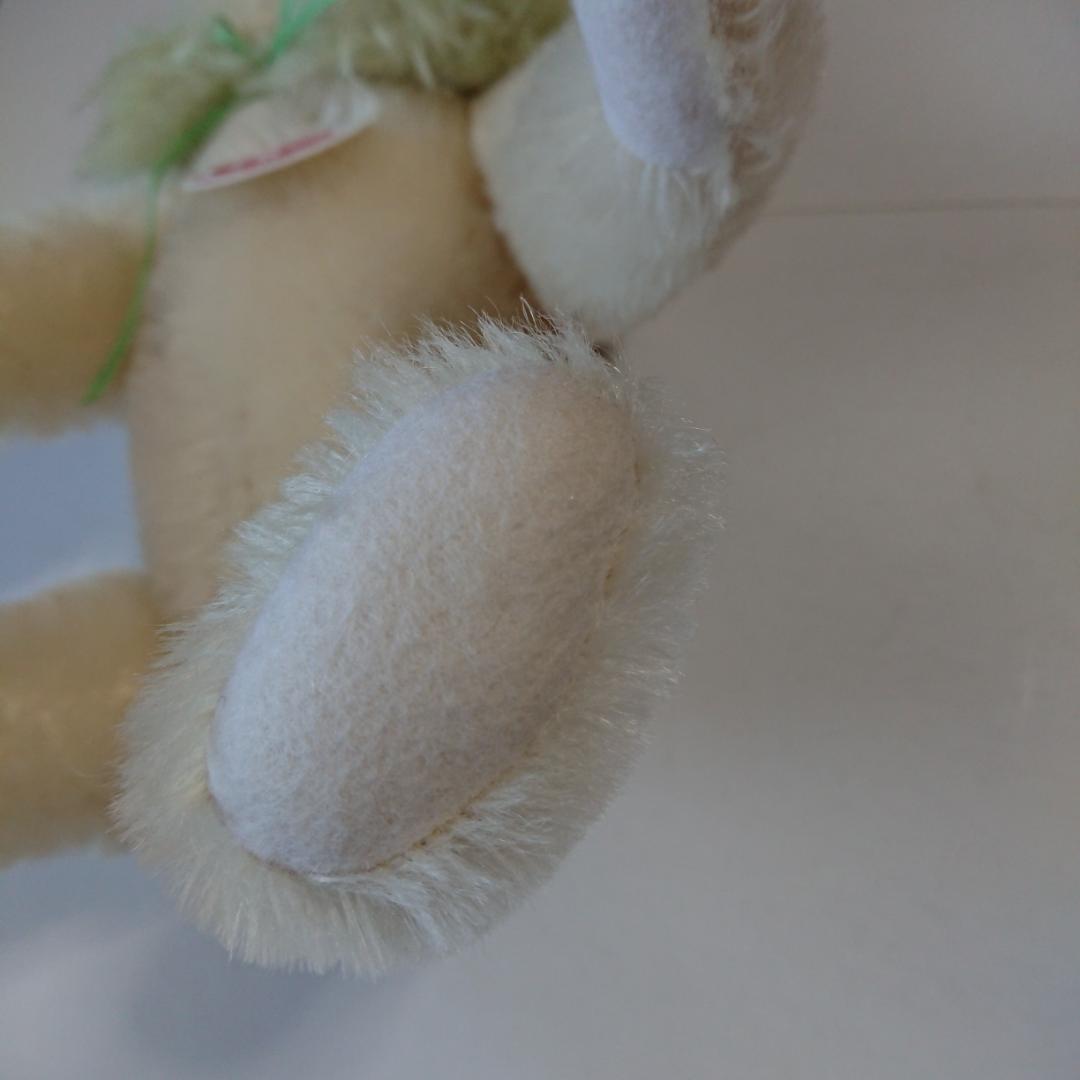 白タグ YUKI ゆき 26cm テディベア Steiff シュタイフ 証明書付