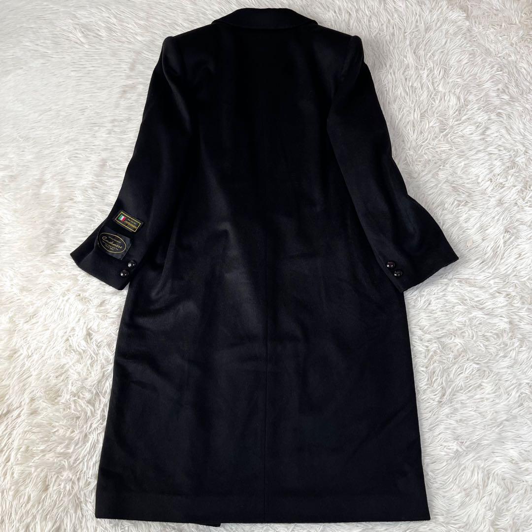 新品未使用品】LAN.DEL CASENTINO カシミヤ ダブルロングコート