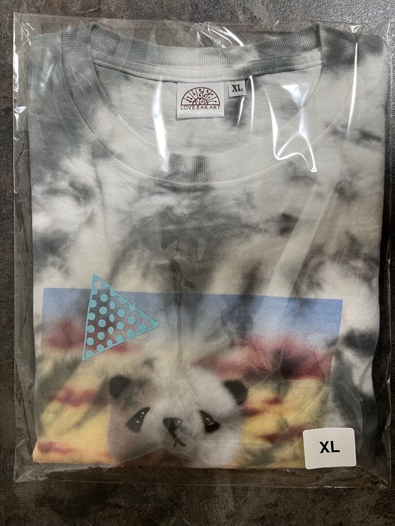 love ear art PANDA フォトT 個展限定 XL LOVE EAR ART】 桂川弦さん 個展