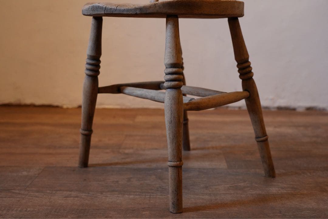 フランスアンティークチェア 椅子 古木 プリミティブ 1800年代 オーク