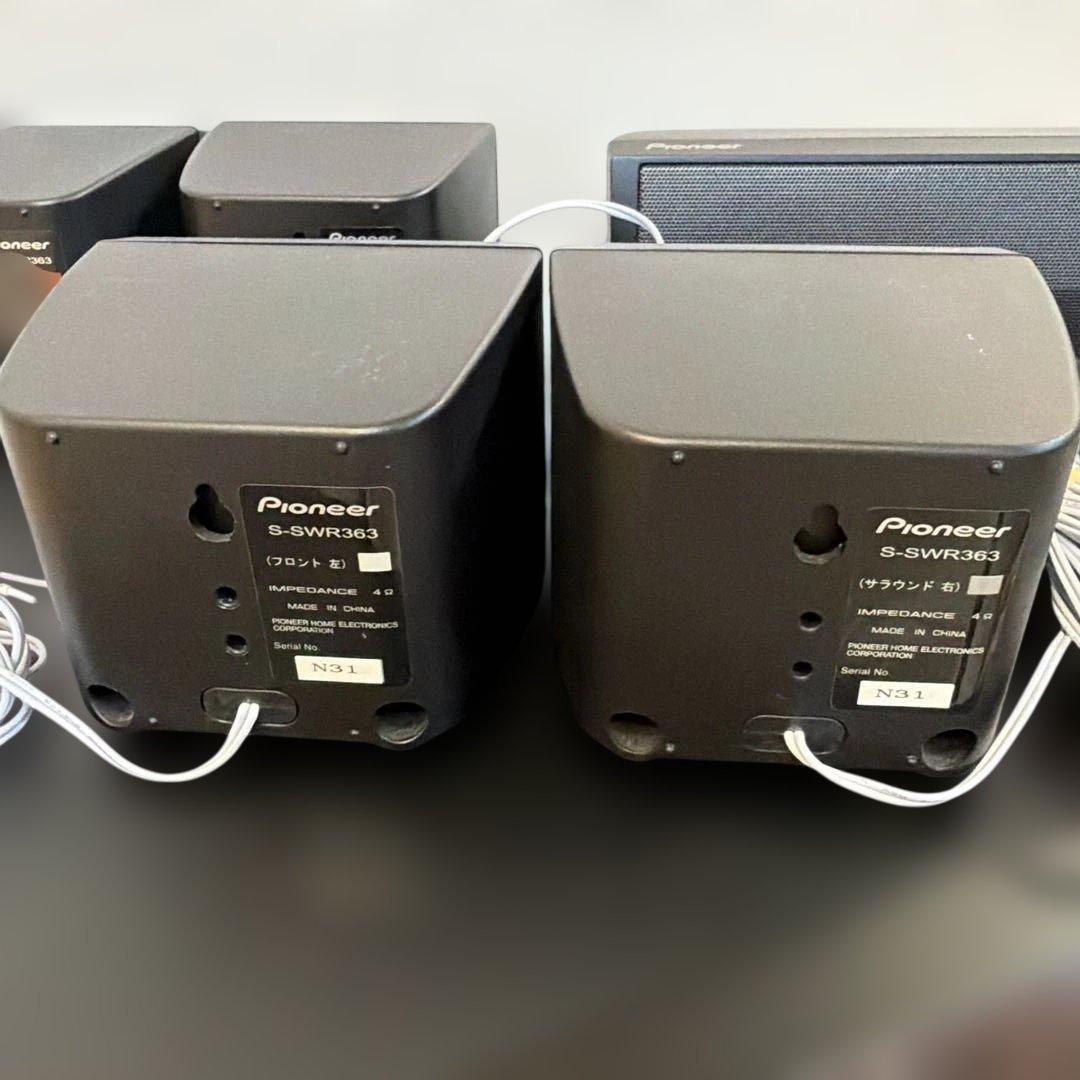 パイオニア SA-SWR45 サブウーファー付アンプ 5.1ch サラウンド