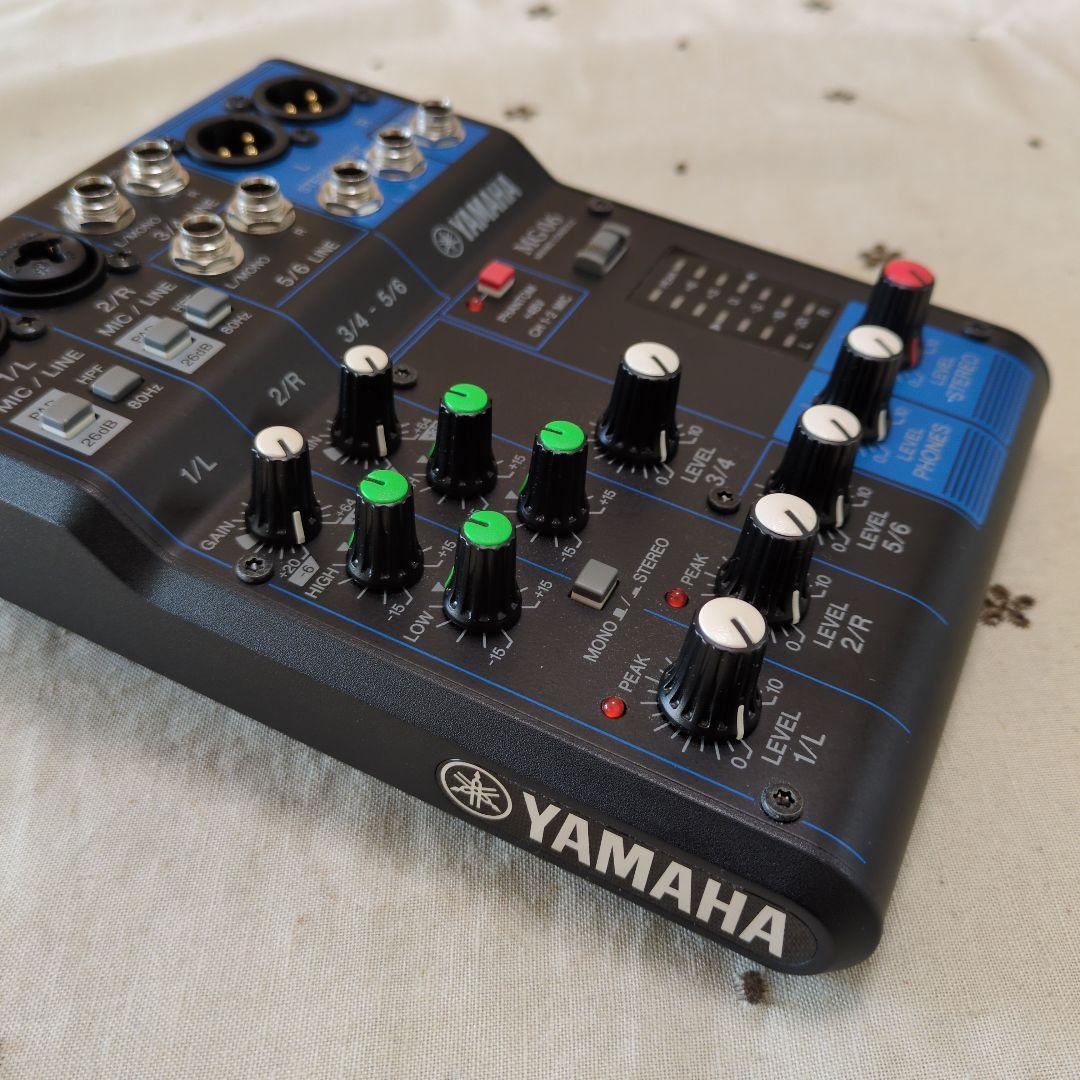 【美 品】YAMAHA MG06 アナログミキサー