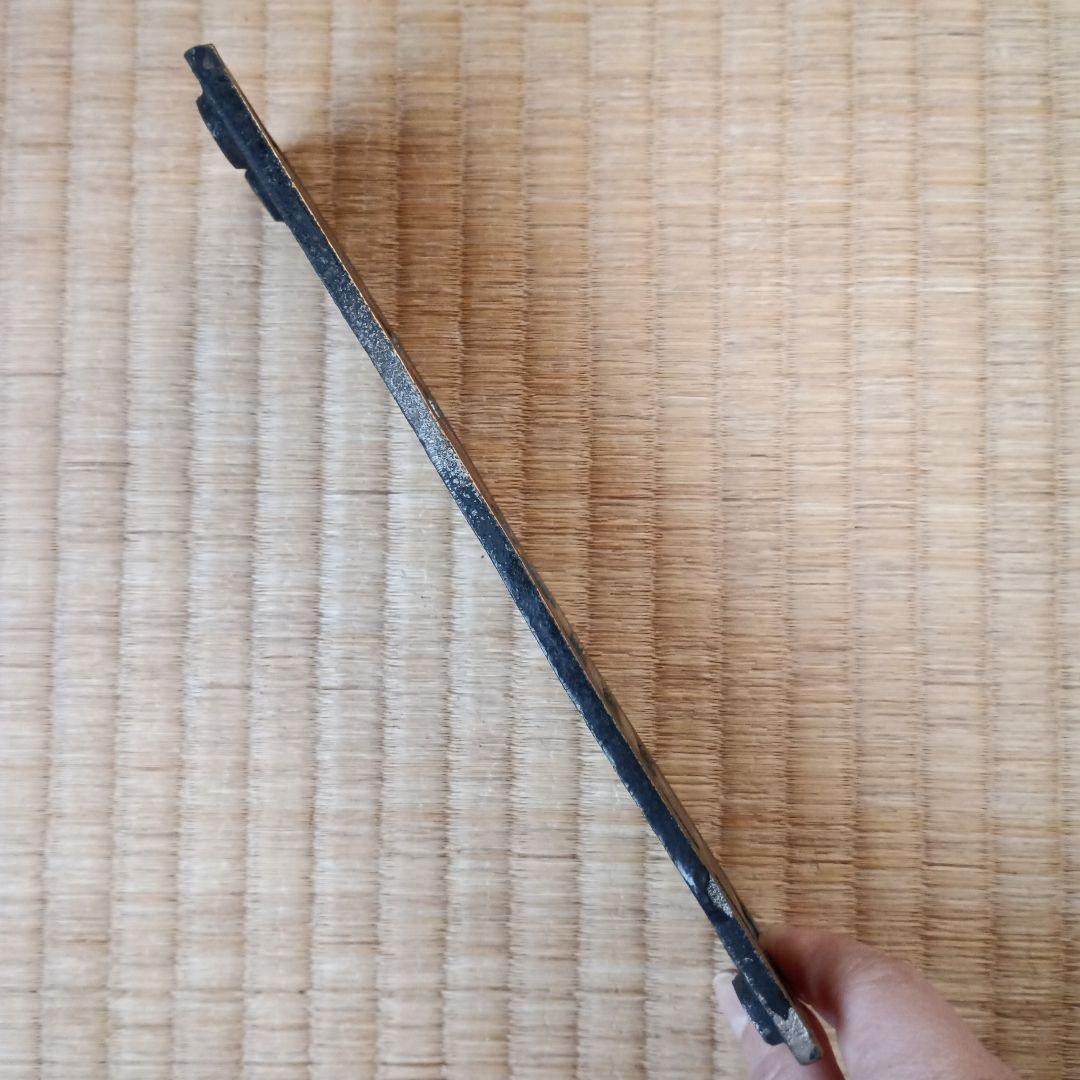 国鉄　電車部品　昭和16年 川車 金属製プレート