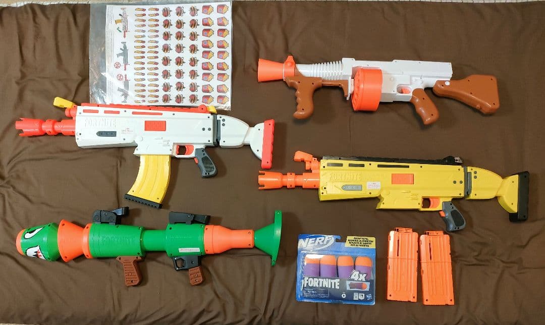 ナーフ　フォートナイトセット 4丁