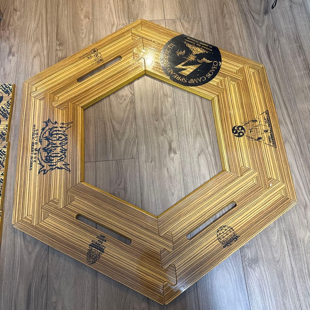 TheArth しま次郎ヘキサテーブル 生刷り