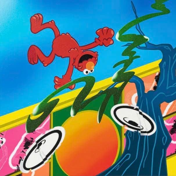 COIN PARKING DELIVERYキャンバス作品 シルクスクリーン