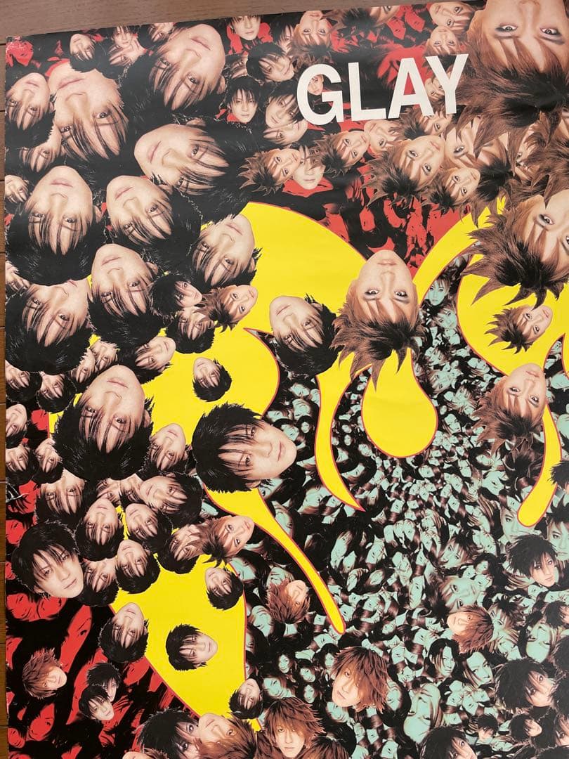 GLAY ポスター横尾忠則デザイン激レアB1 (728x1030mm) 美術品 - メルカリ