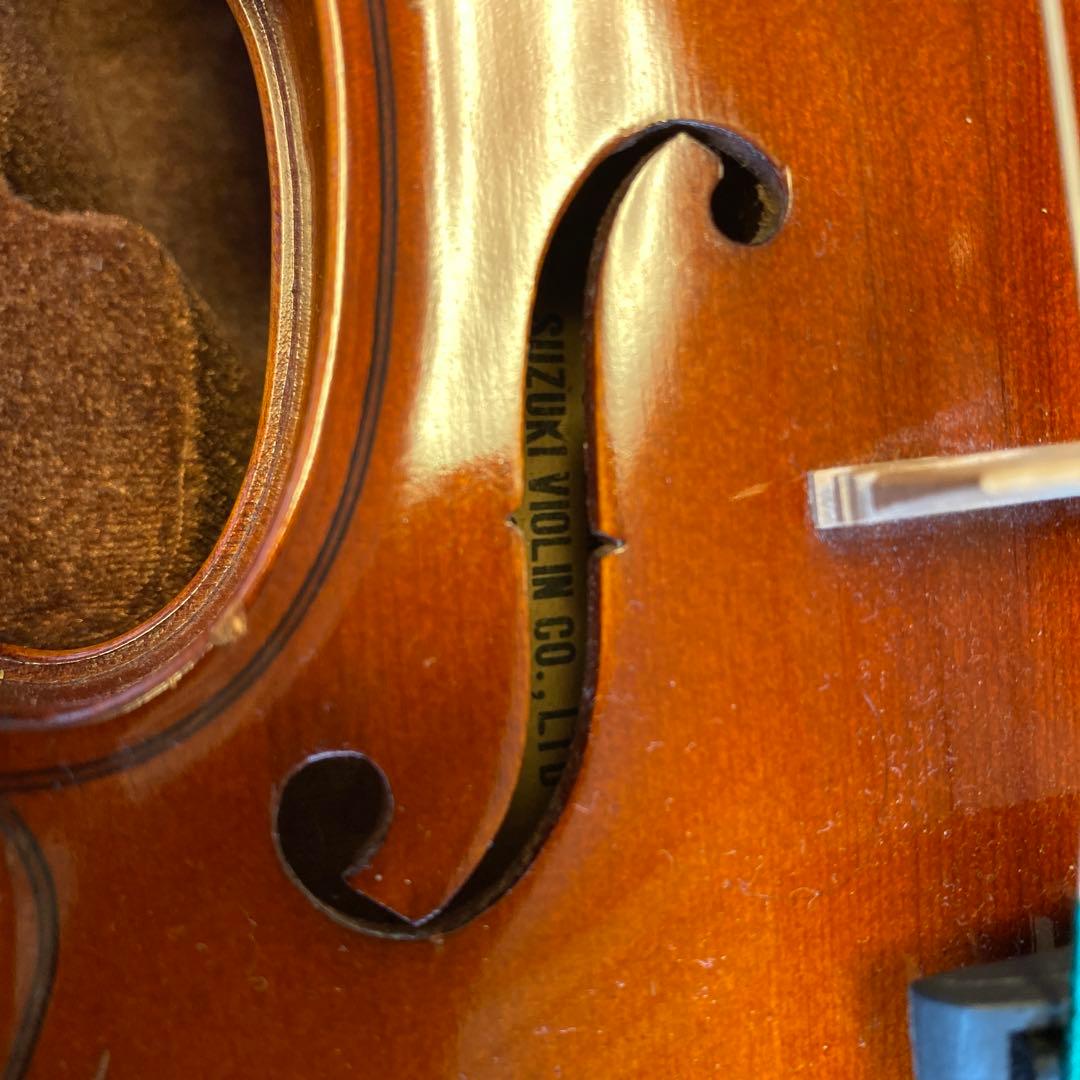 SUZUKI バイオリン No.280 1/2 1971年 肩当てケース付き