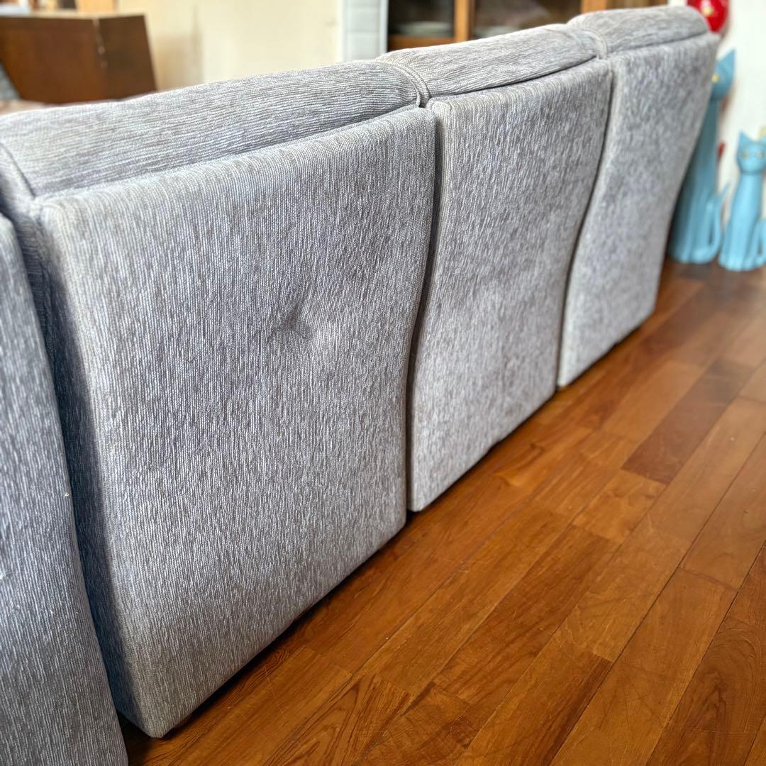 【送料無料】karimoku カリモク ソファ 3人掛け ビンテージ