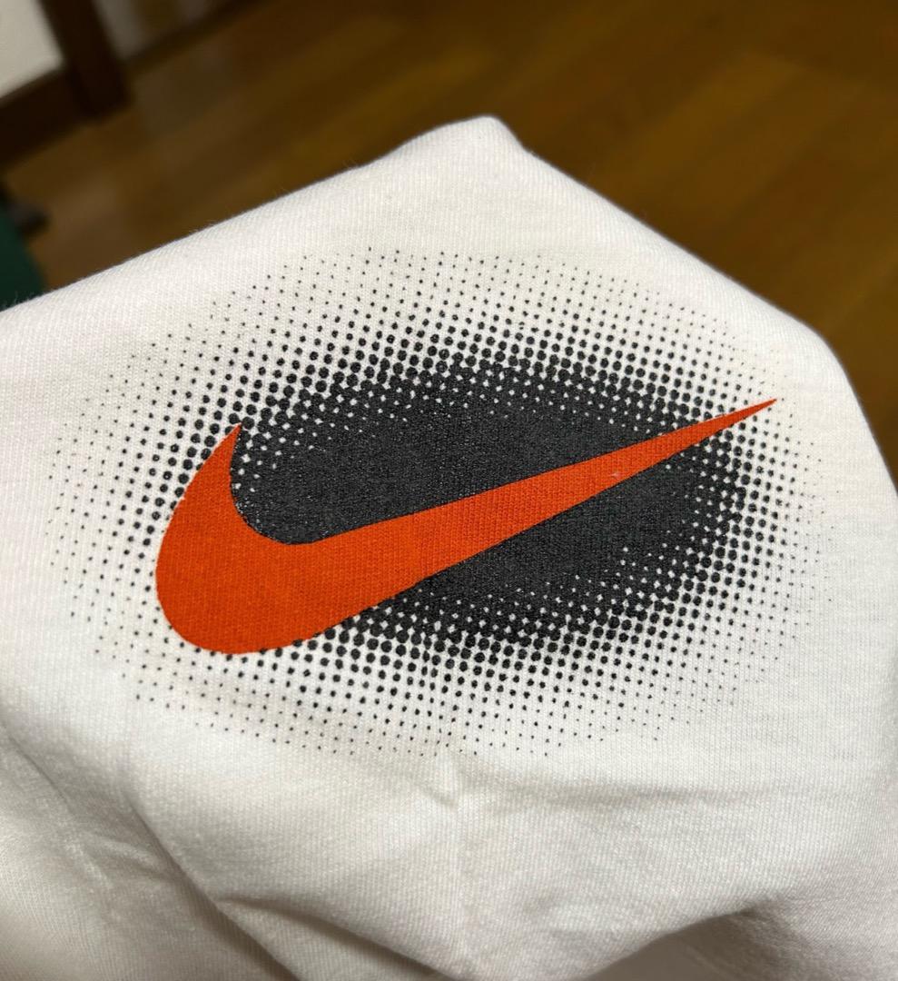 本物 NIKE 90s デニスロッドマン Tシャツ オレンジヘッド M - メルカリ