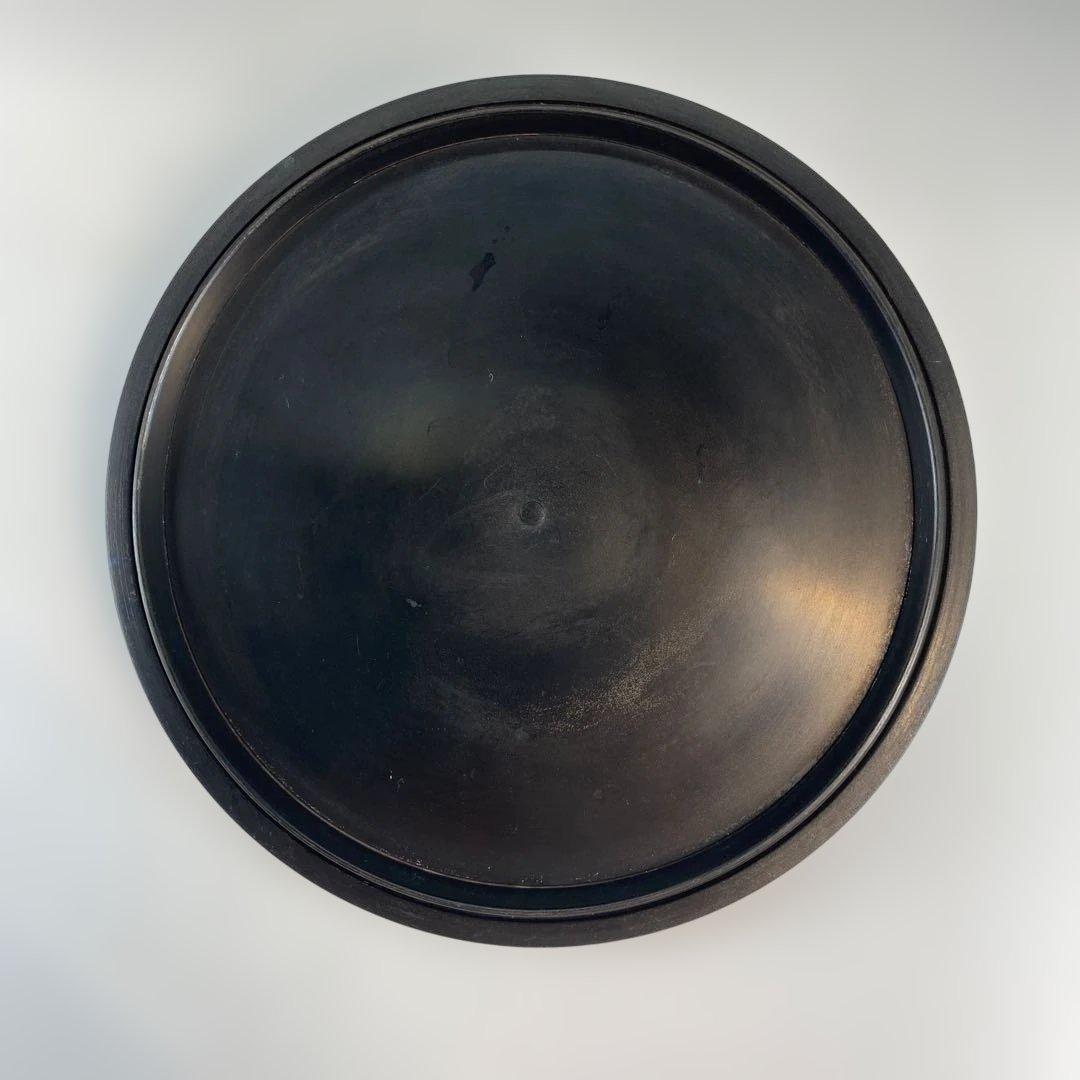 【茶道具】高橋敬典造　廣口刷毛目釜（共箱）