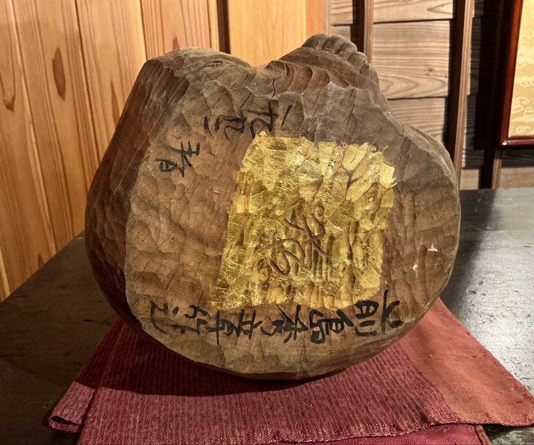 前島秀章 木彫 童子 仏像 - メルカリ