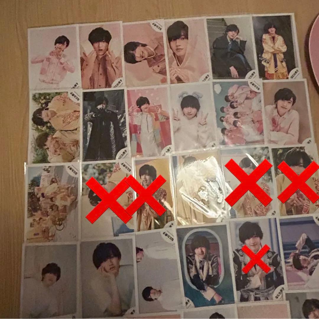 道枝駿佑　なにわ男子　まとめ売り　アクスタ　うちわ　公式写真　雑誌