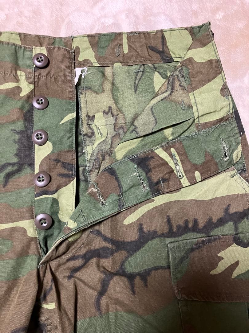 米軍実物 60's ジャングルファティーグ ERDL ノンリップポプリン