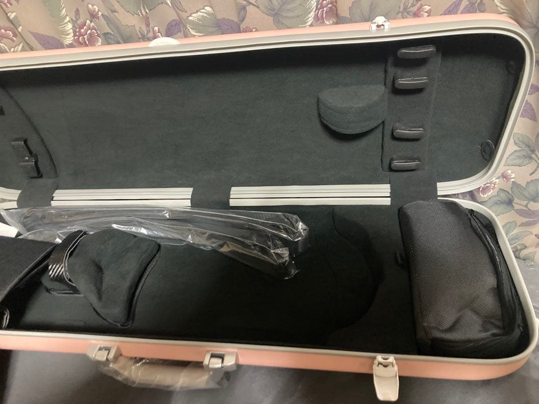 バイオリンケース　パステルピンク