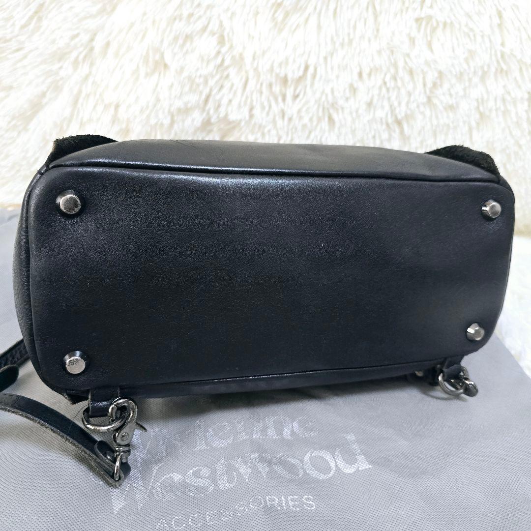 希少✨ヴィヴィアンウエストウッド 3way ヌーロック ブラック リュック