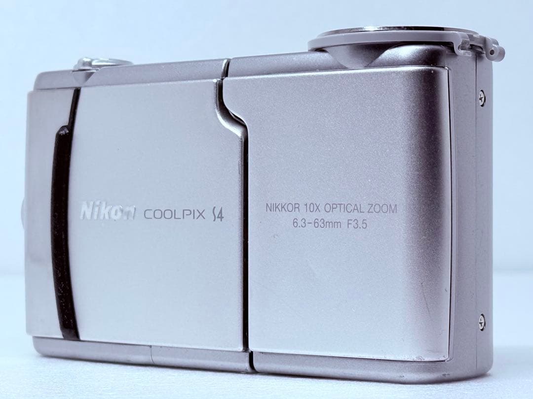Nikon COOLPIX S4 コンパクトデジカメ 動作確認済 単3電池駆動