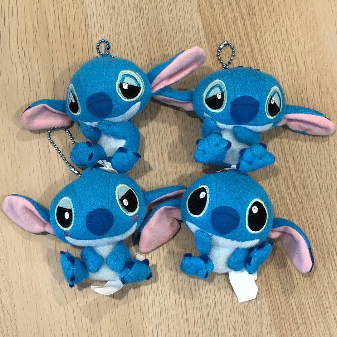 レア 希少 スティッチ ぬいぐるみ ディズニー マスコット セット ねむ