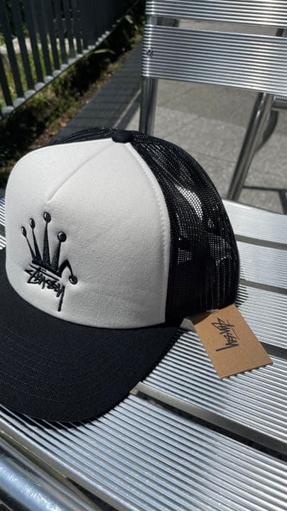 STUSSY メッシュキャップ ステューシー BLACK