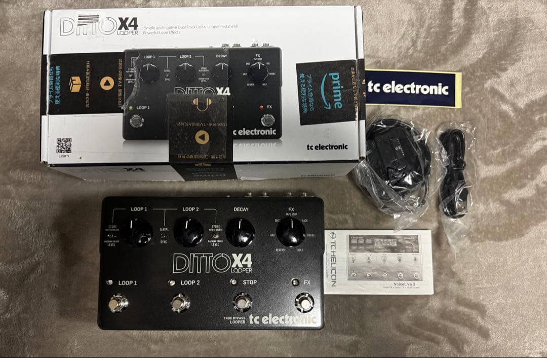 tc electronic DITTO X4 LOOPER 中古完動品お値下げ tc electronic Ditto X4 Looper（新品）【楽器検索デジマート】
