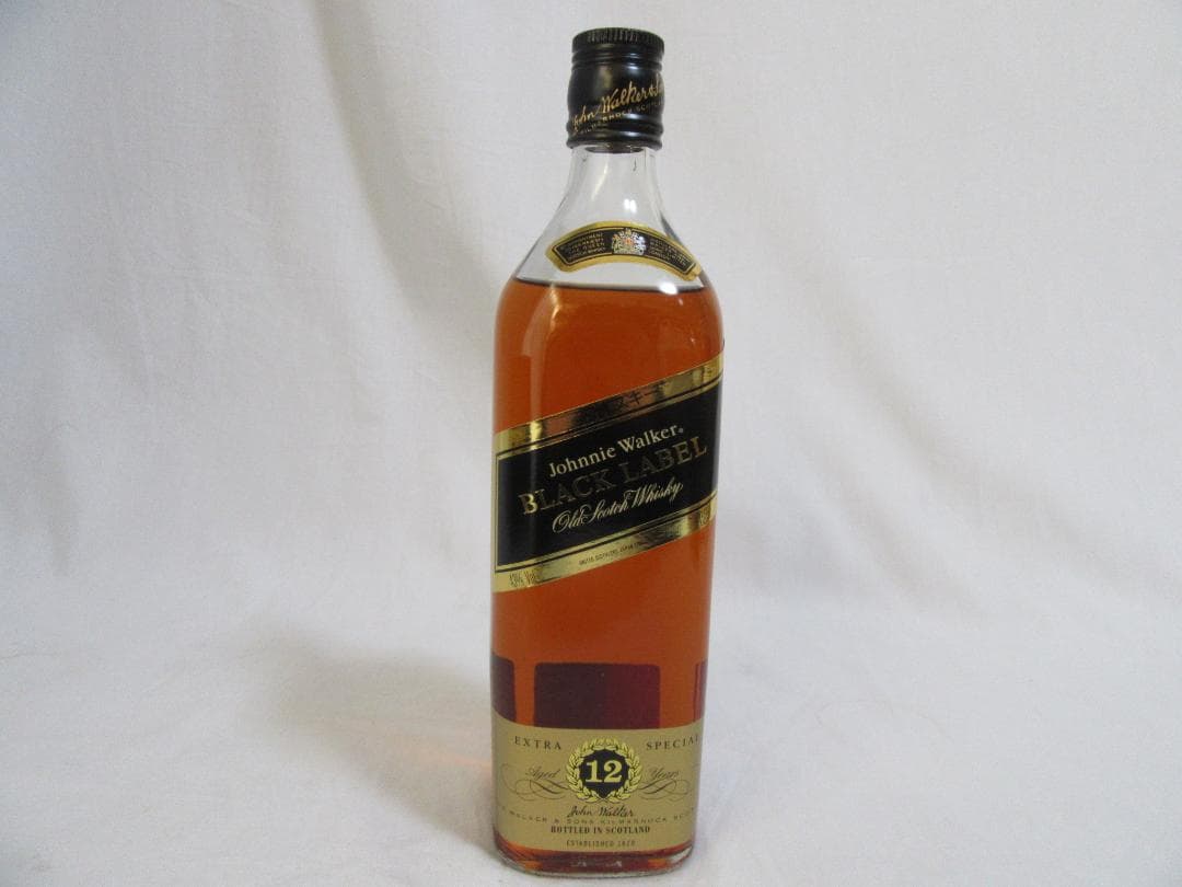 未開栓】ウイスキー Johnnie Walker Black Label - メルカリ