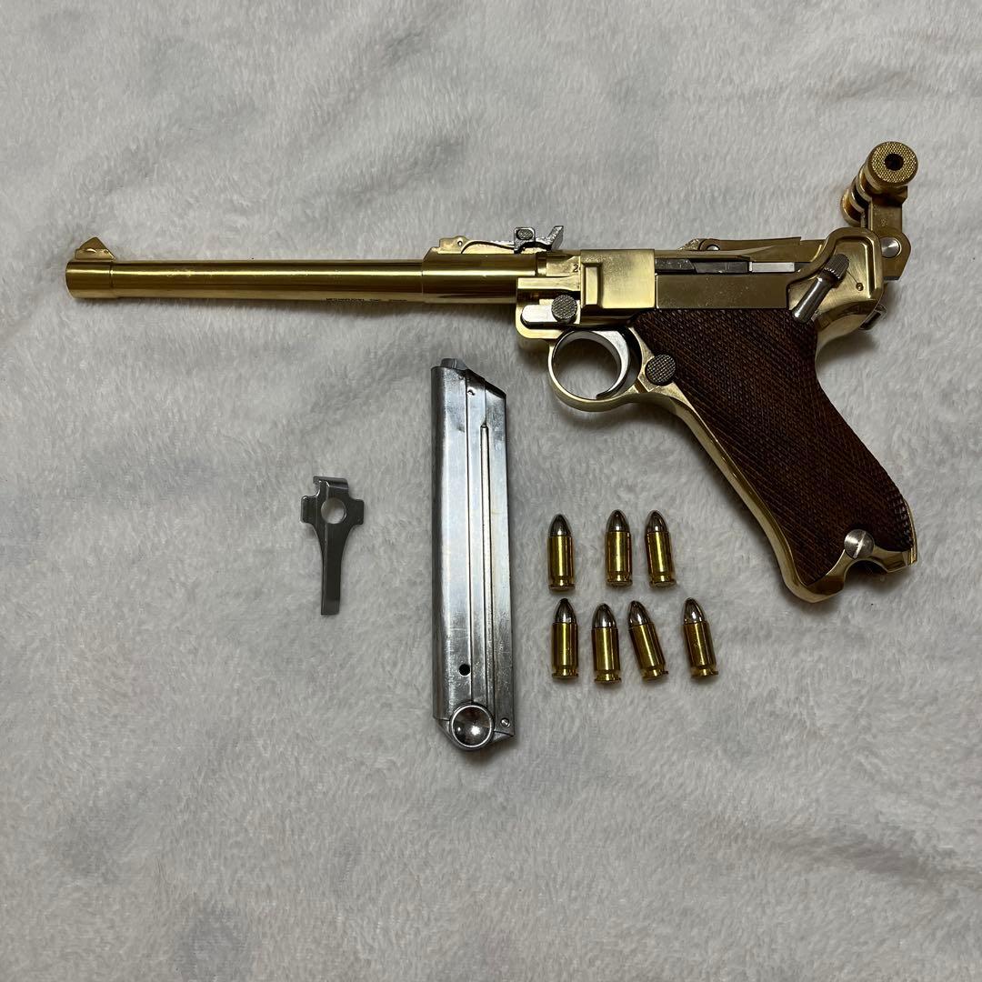 luger p08 マルシン　金属モデルガン（SMG刻印あり）