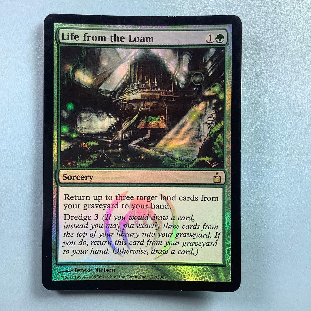 壌土からの生命/Life from the Loam RAV英語foil Life from the Loam (Anime Borderless) - Ravnica Remastered - Magic