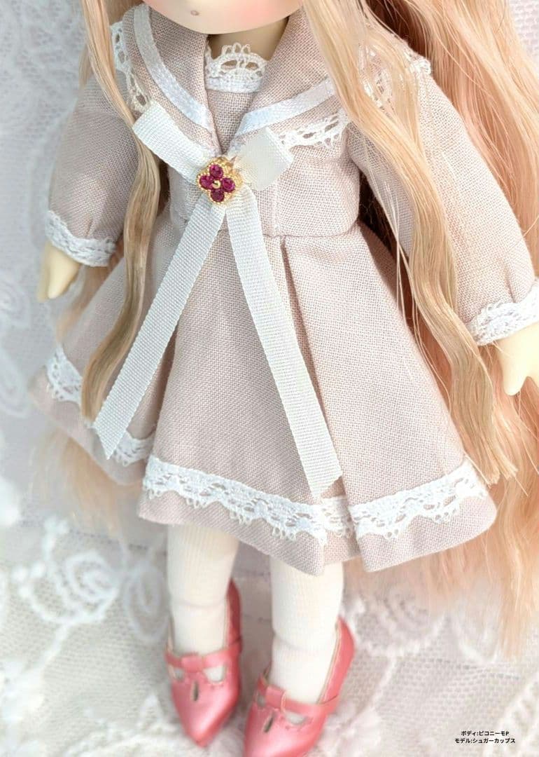 ハートレースリボンセーラーワンピース 【ピコニーモP専用】レース