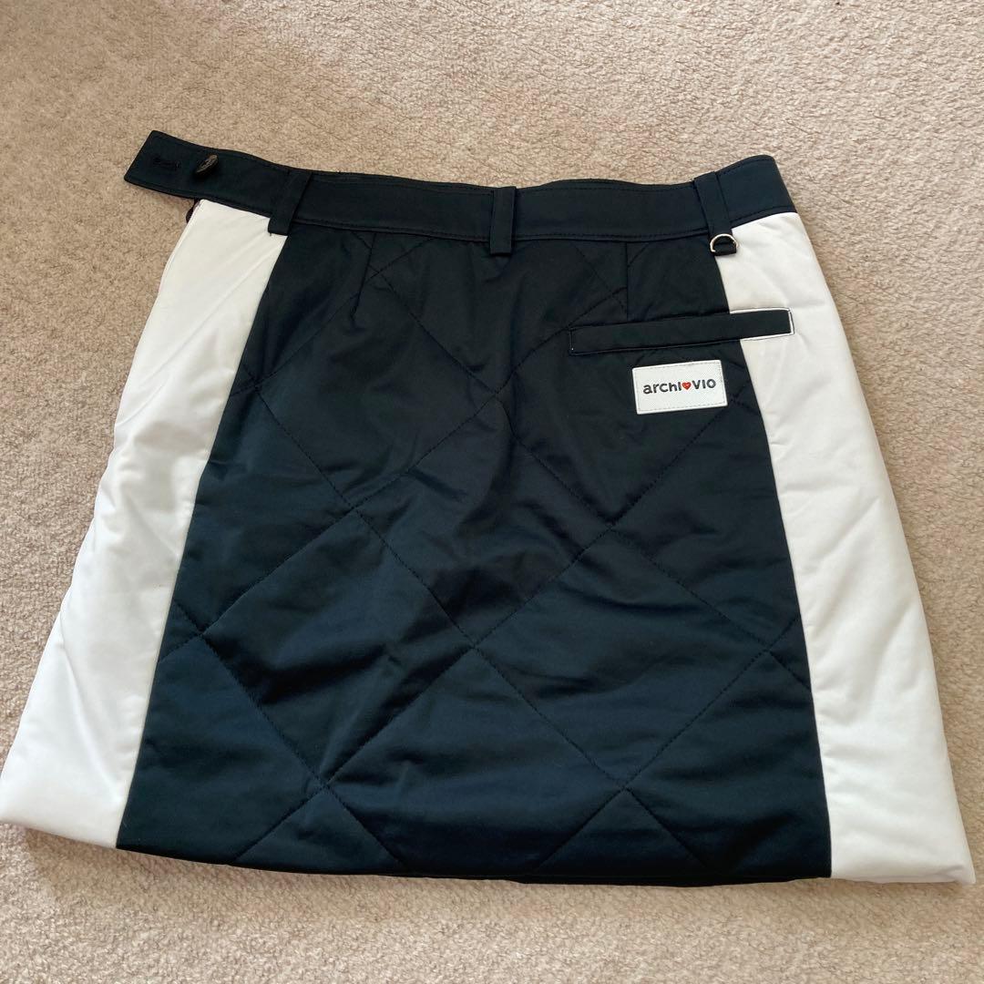 アルチビオ　ゴルフ　中綿　蓄熱キルティングスカート