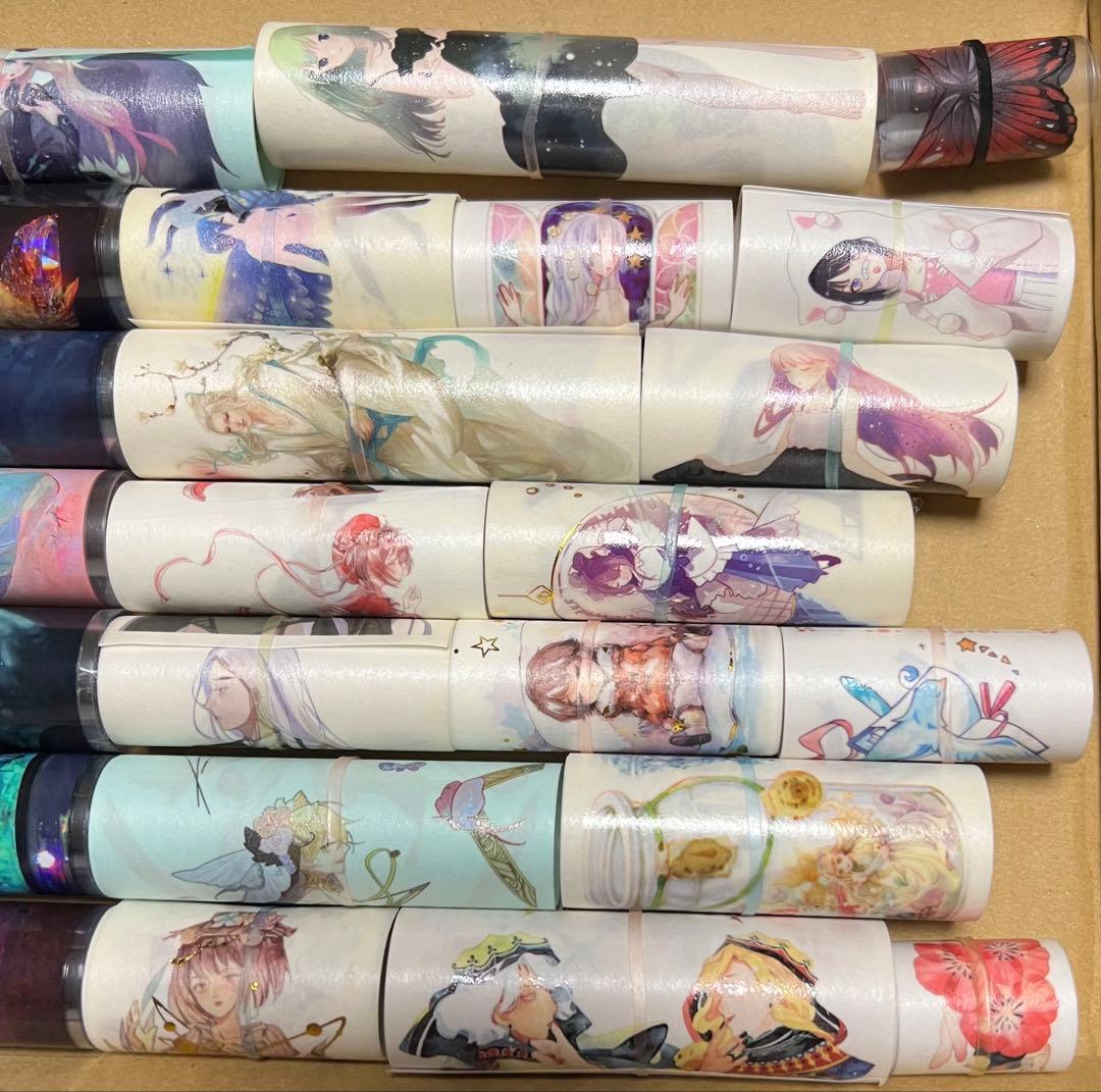 海外マステ 人物マステ 装飾マステ ② 訳あり品 - メルカリ