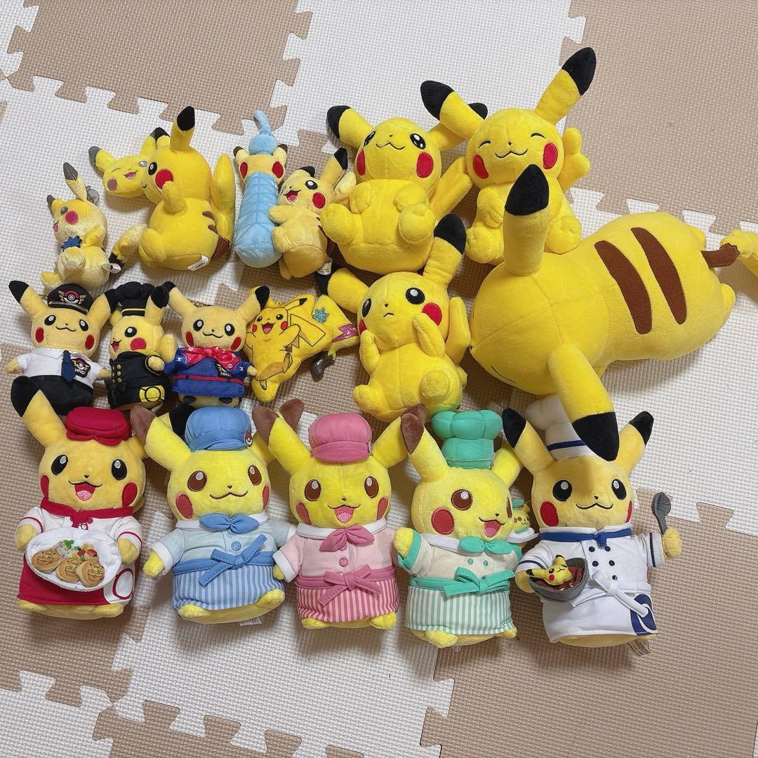 ぬいぐるみ My PIKACHU マイピカチュウ 2体 まとめ売り マイピカチュウ