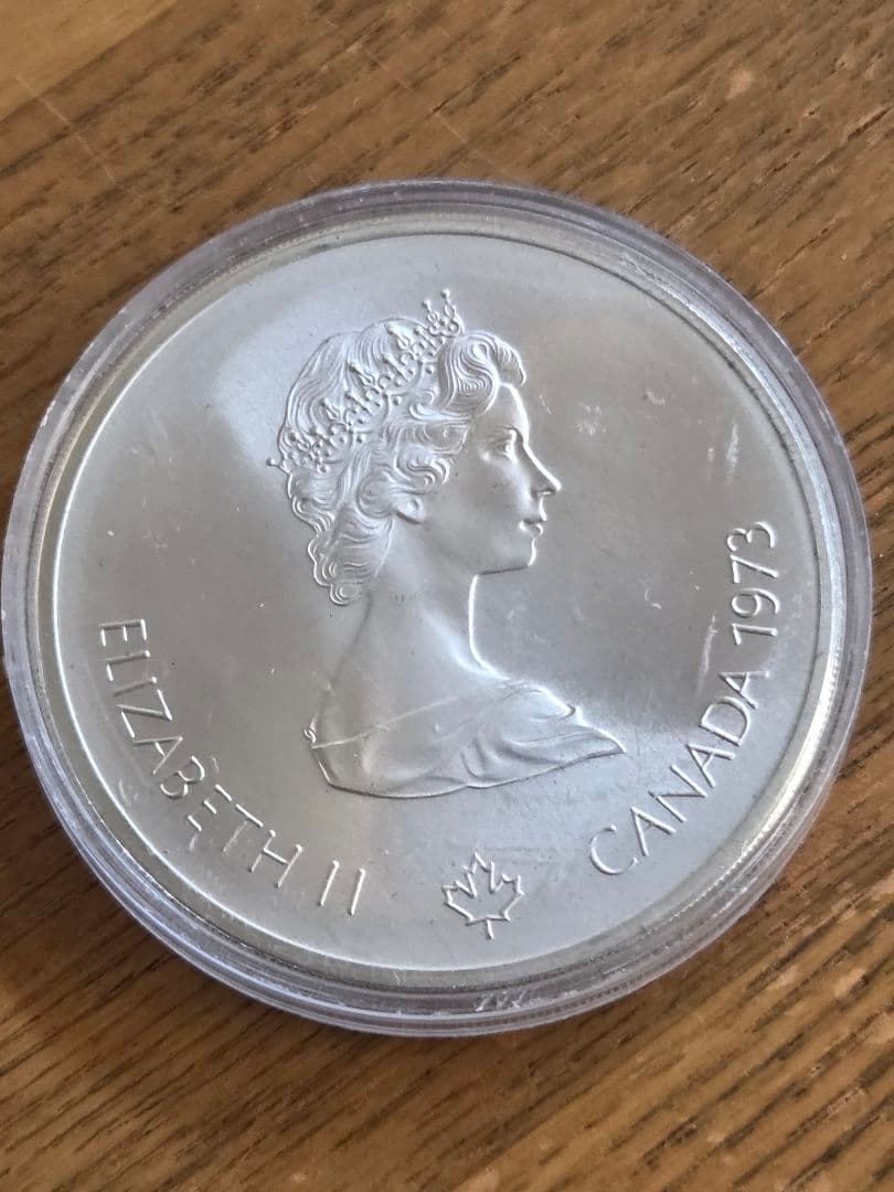 カナダ連邦 モントリオールオリンピック 記念10ドル銀貨 1976 - メルカリ