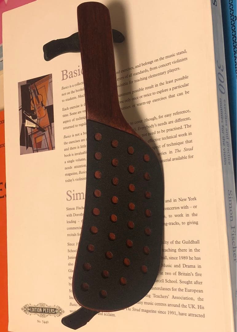 ひなまま様専用 Performa 4/4バイオリン用肩当て(箱、付属品あり)