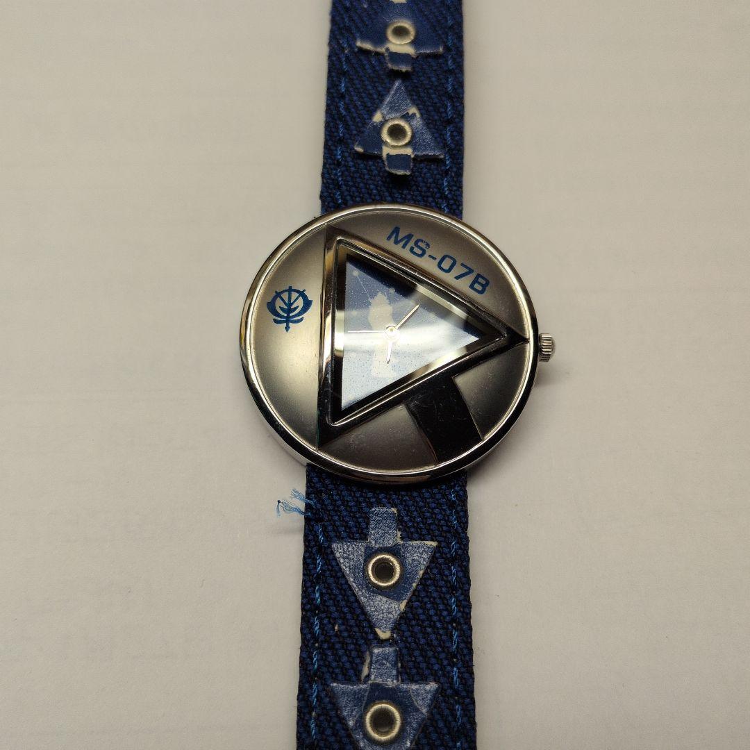 【希少】2010年代 ブルーガンダムウォッチ MS-07B腕時計