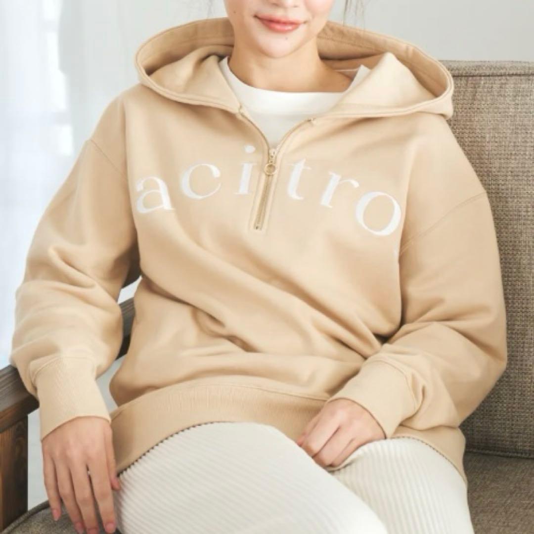 センラ la citron キャップ ハーフジップパーカー セット la citron