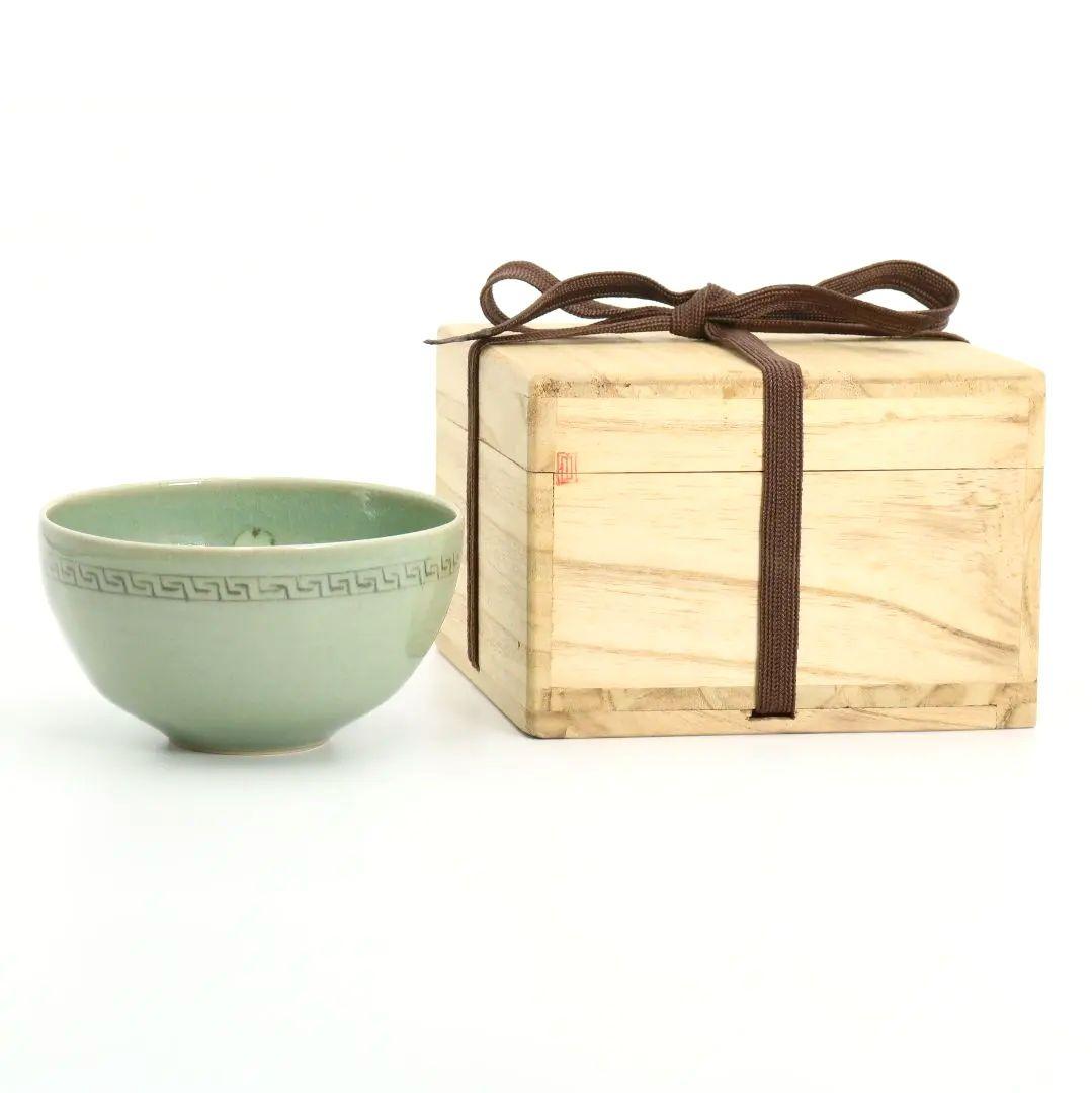 楽天市場】大樋焼の通販 【美品】【希少色】抹茶碗 大樋焼 大樋一平造