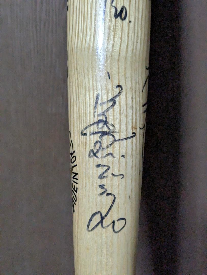 王貞治 原辰徳 江川卓 中畑清 定岡正二 篠塚利夫 6名 サインバット