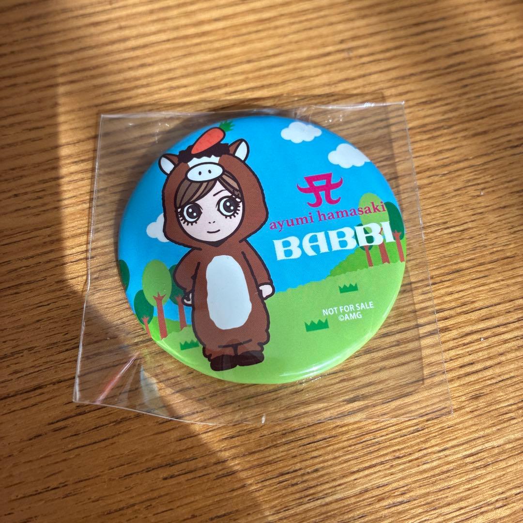 新品 浜崎あゆみ BABBI コラボ 缶バッジ 午 - メルカリ