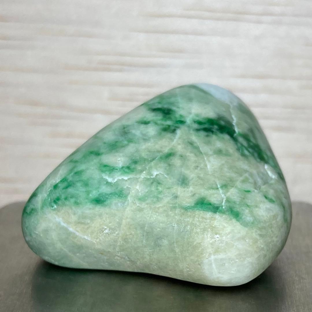 【Premium】糸魚川翡翠　海中翡翠　宝石質 ロウカン翠　原石　35.3ｇ