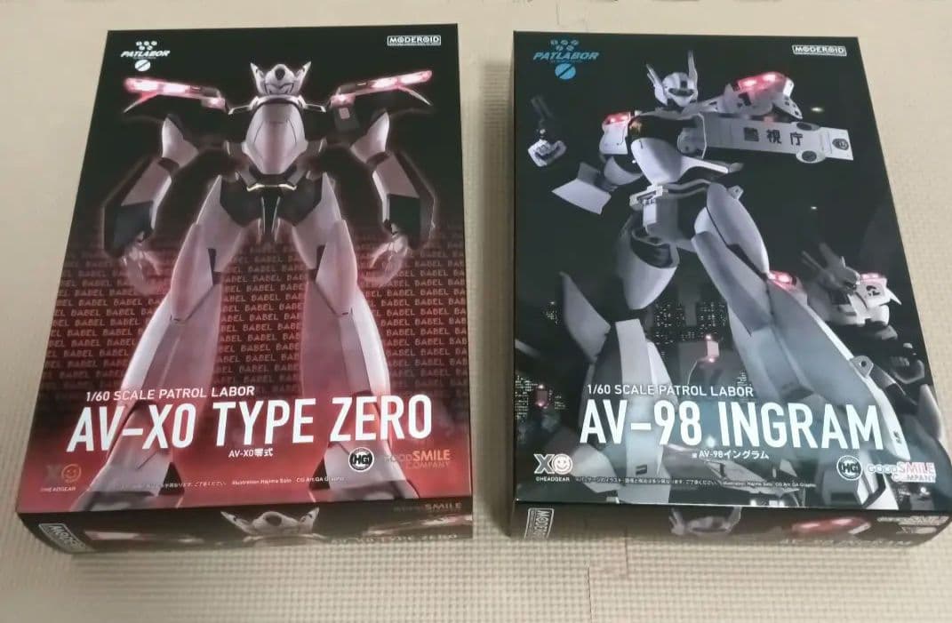 機動警察パトレイバー　モデロイド 零式 & AV-98 イングラムセット MODEROID AV-98イングラム＆ブルドッグセット [機動警察パトレイバー