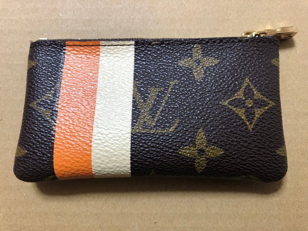 LOUIS VUITTON ヴィトン モノグラム ポシェットクレ ポーター 正規