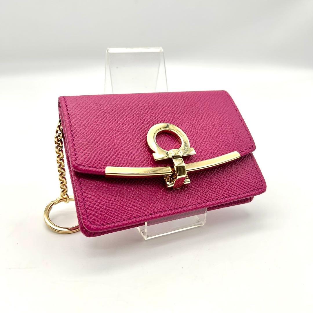 カードケース ガンチーニ クリップ 金具 名刺入れ キーチェーン レザー