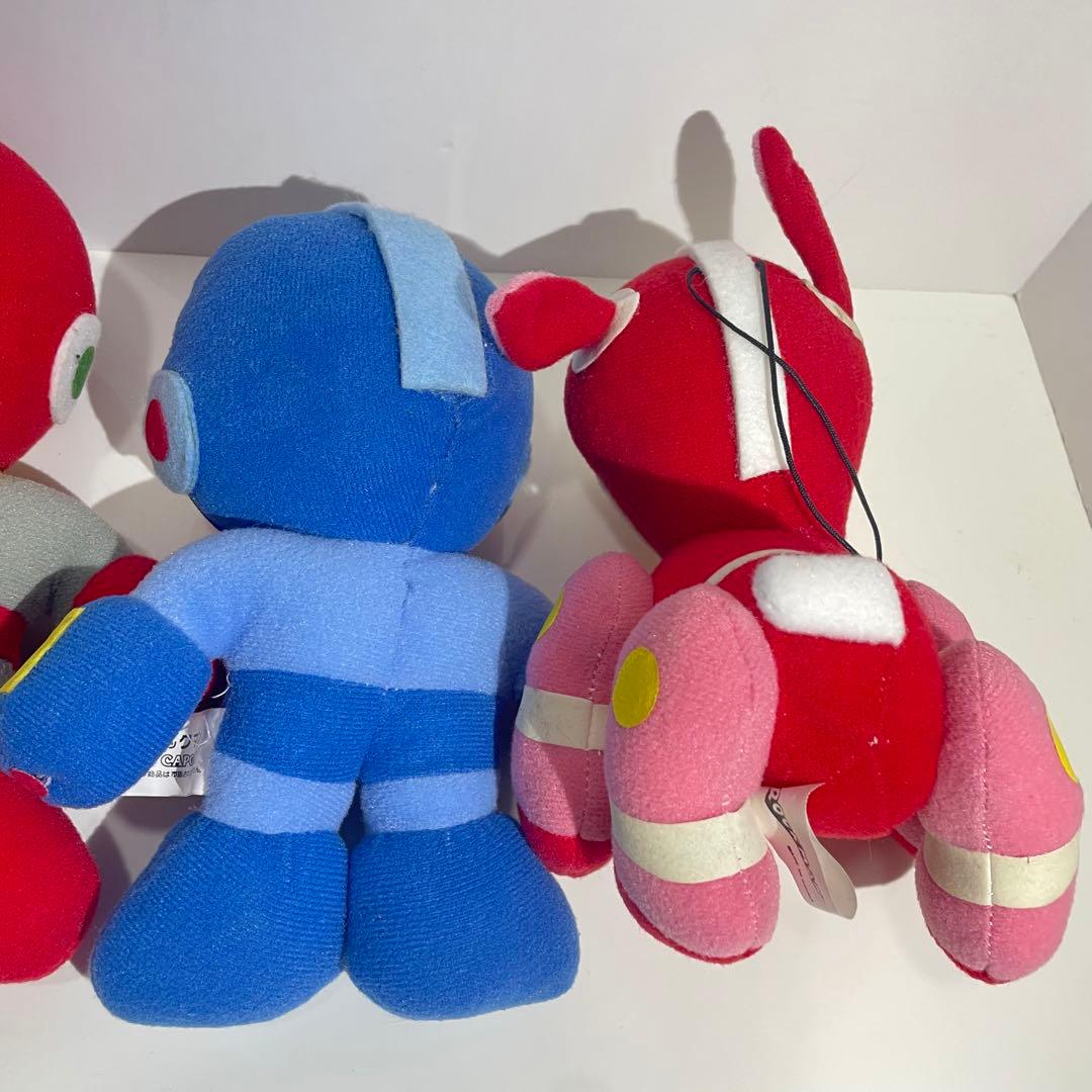 レア CAPCOM カプコン ロックマン ぬいぐるみ 4種 まとめ 当時物