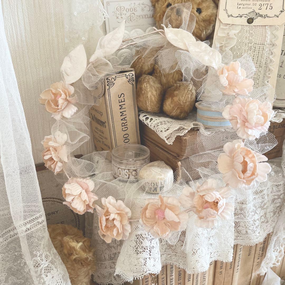 フランスアンティーク 花冠