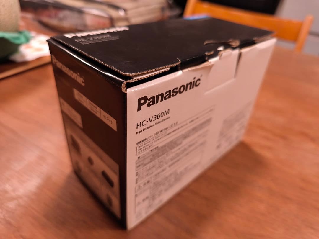 Panasonic HC-V360M ビデオカメラ ホワイト 美品