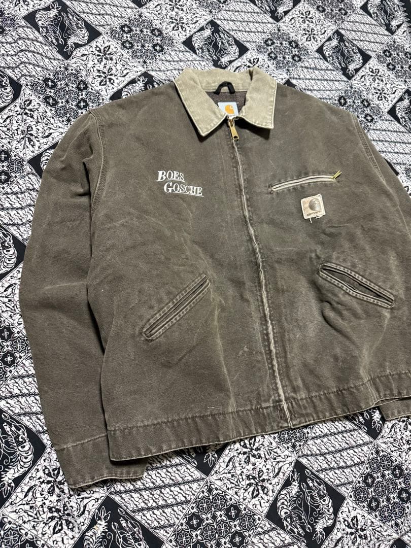 希少Vintageカーハート デトロイト ジャケット J97 TMB