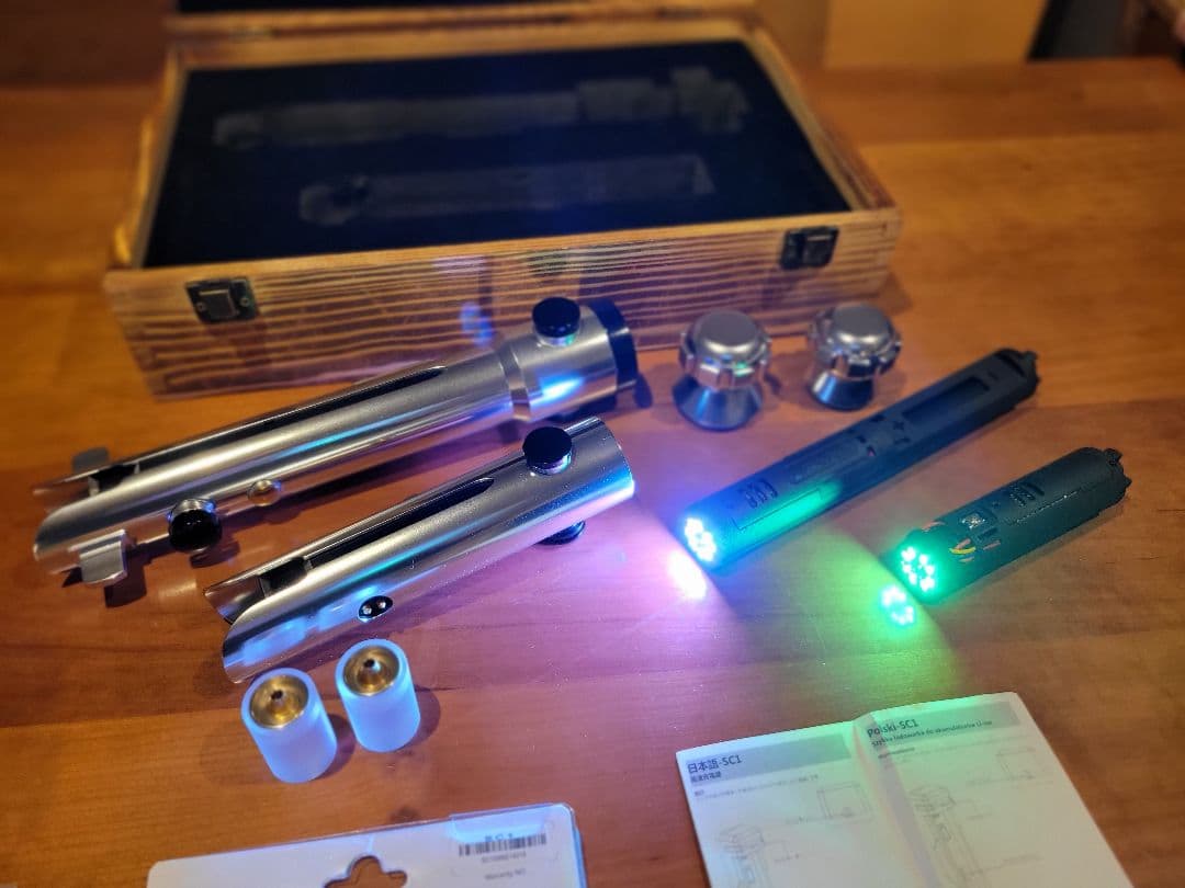 カスタムライトセーバー Sabers Skinny　アソーカ