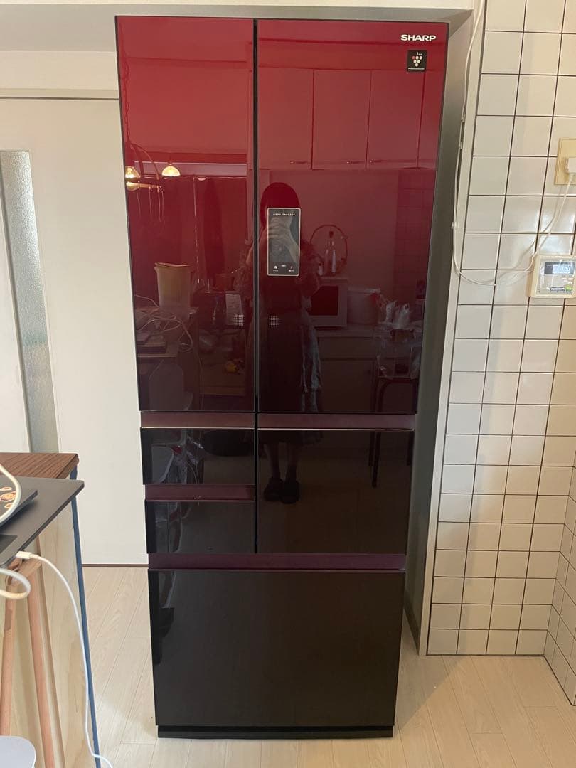 【5/31まで】SHARP 502L 冷蔵庫 SJ-GX50D-R 2018年 5⁄31までSHARP 502L 冷蔵庫 SJ-GX50D-R 2018年 5⁄31まで