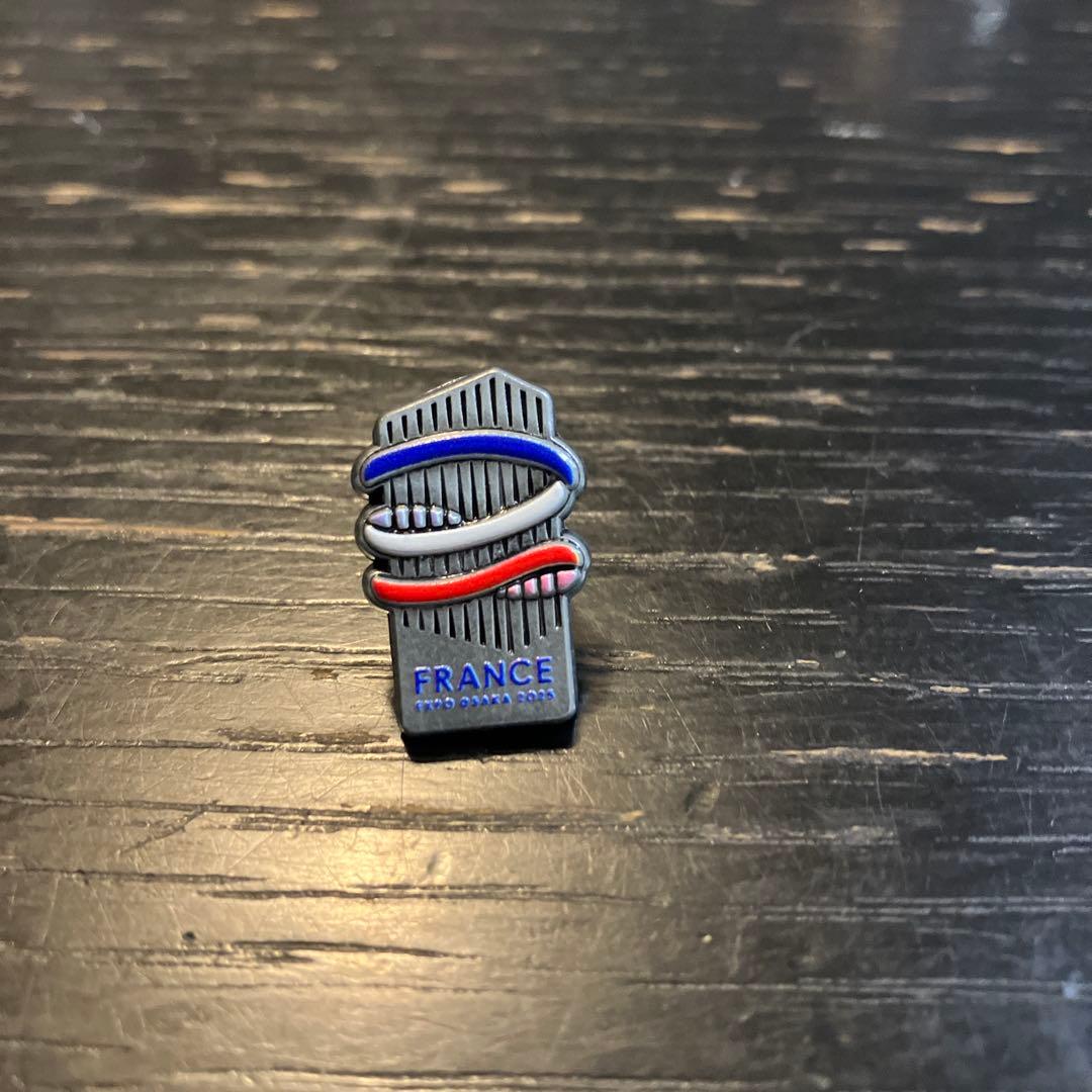 非売品フランスパビリオン公式ピンバッジ大阪関西万博EXPO2025