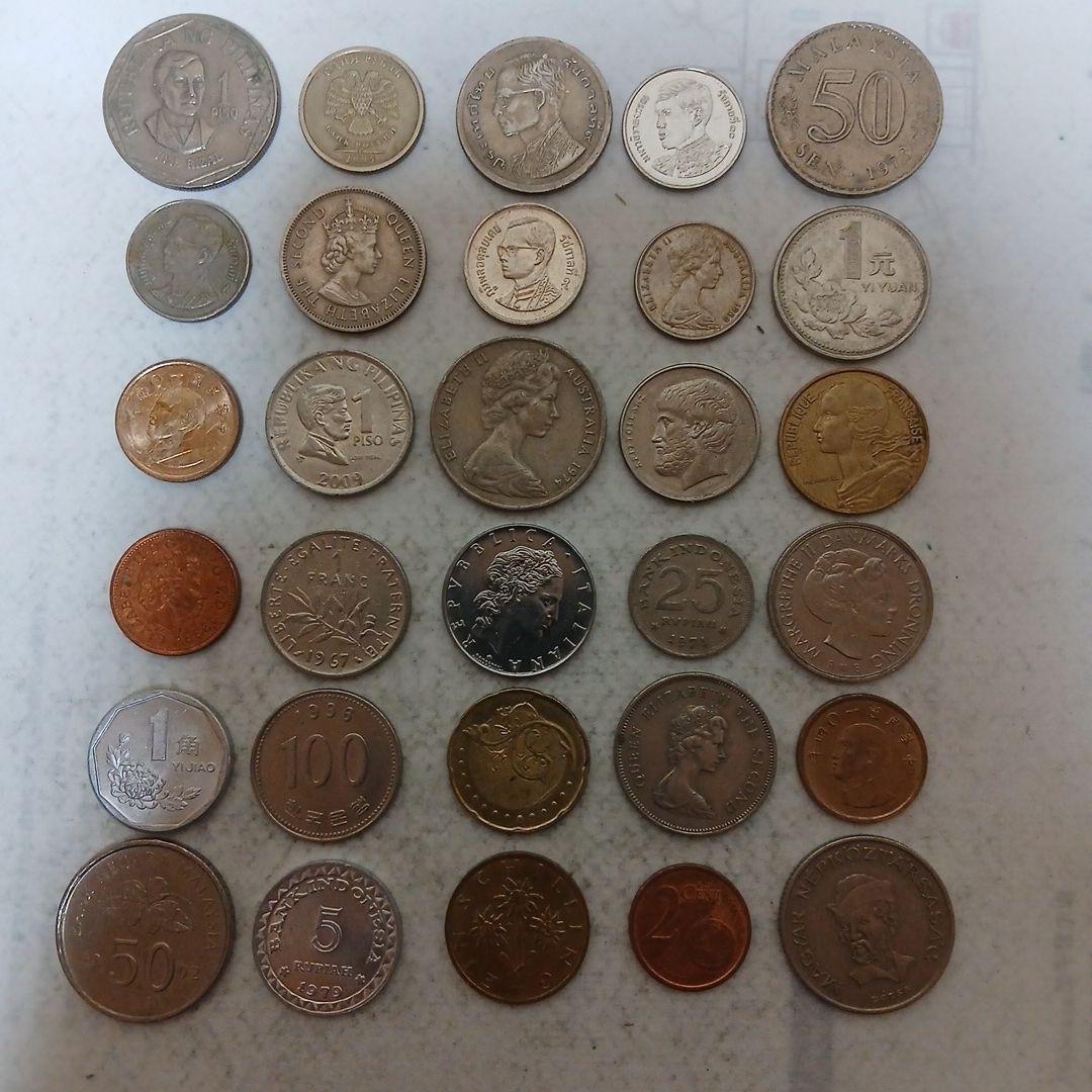 まとめ売り 古銭硬貨海外コレクション30枚セット 255 - メルカリ